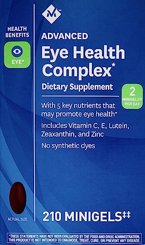 Member's Mark Advanced Eye Health Multivitamin Complex, 210 Mini Softgels