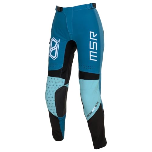 MSR Women's Nova MX Off road/ Dirt Bike Pants Teal - Picture 8 of 13