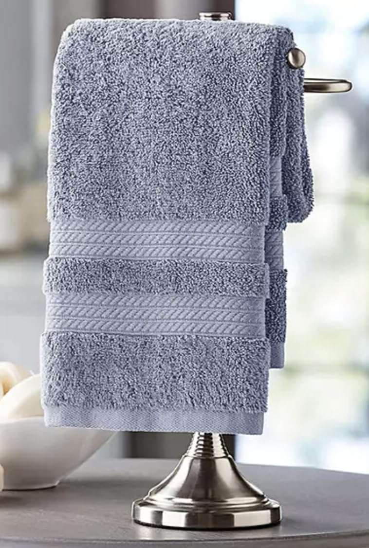 Member's Mark Hotel Premier Luxury Hand Towel, Blue