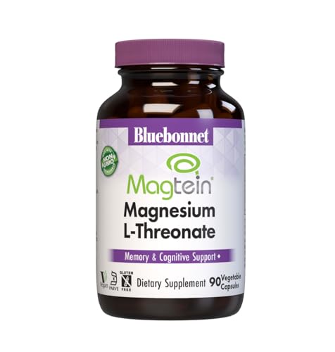 Bluebonnet Magnesium L-Threonate Vegetable Capsules