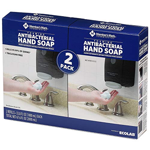 Proforce Foaming Antibacterial Hand Soap Refills, 33.8 oz, 2-Pack