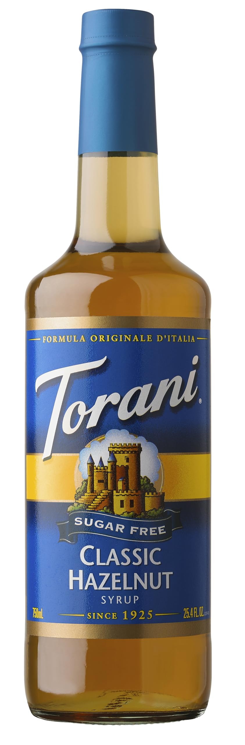 Torani Sugar Free Classic Hazelnut Syrup, 25.4 oz