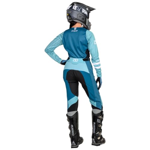 MSR Women's Nova MX Off road/ Dirt Bike Pants Teal - Picture 11 of 13