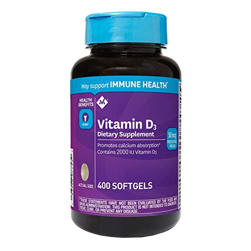 Member's Mark Vitamin D3 50 mcg (2000 IU) Supplement