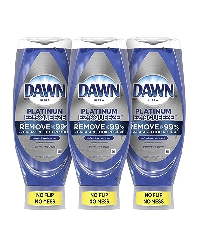 Dawn Platinum Refreshing Rain Dishwashing Liquid, 22 fl oz (Pack of 3)