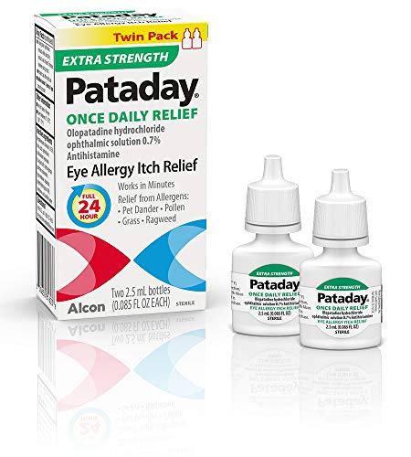 Pataday Once Daily Extra Strength Allergy Eye Drops (2-Count)