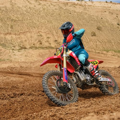 MSR Women's Nova MX Off road/ Dirt Bike Pants Teal - Picture 7 of 13