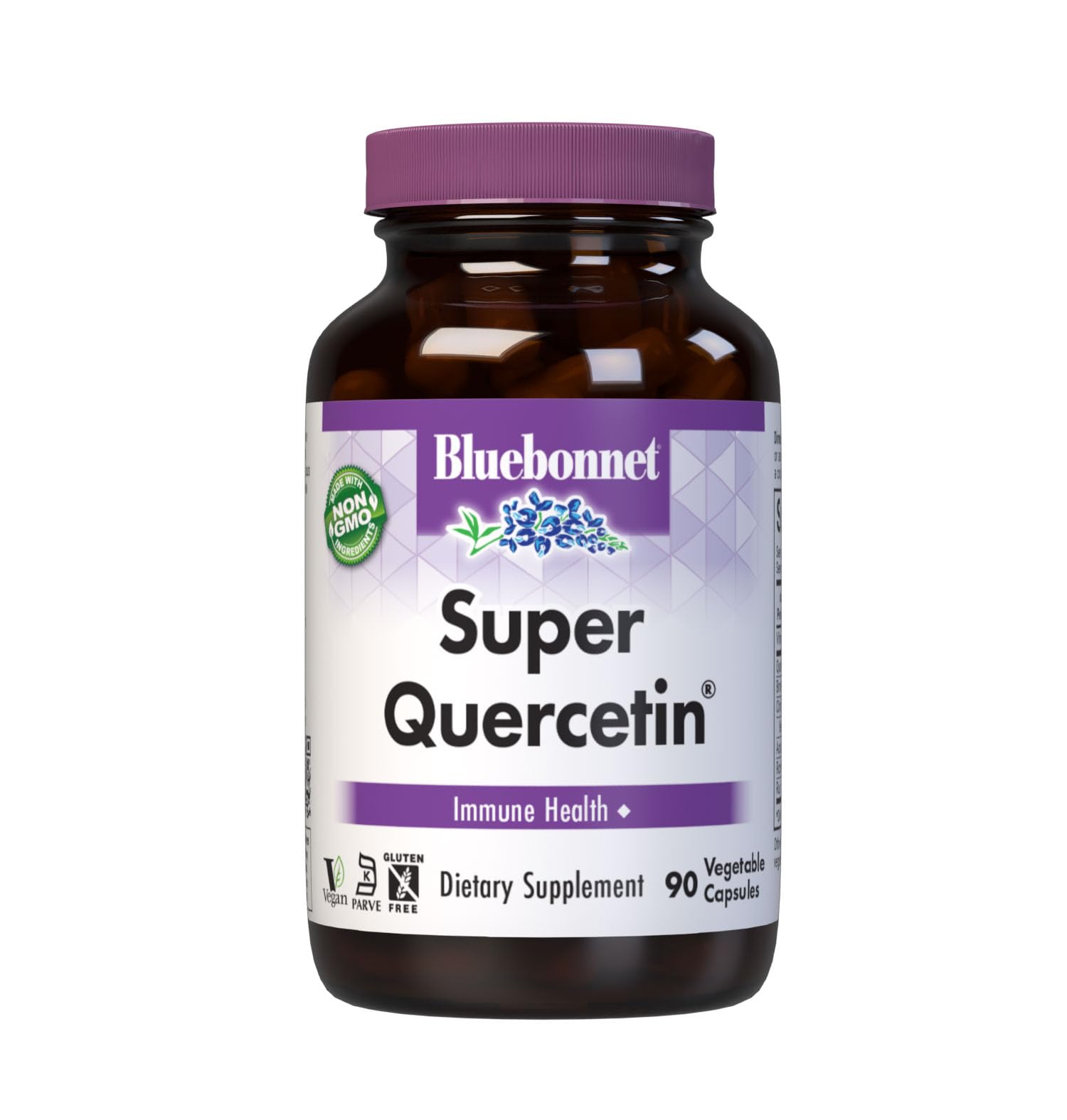Bluebonnet Super Quercetin with Vitamin C, 90 Vegetable Capsules