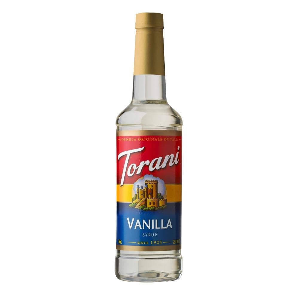 Torani Vanilla Syrup, 750 mL (25.4 oz)