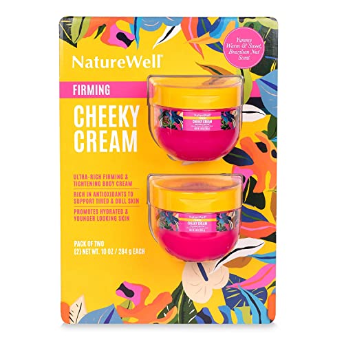 NATURE WELL Firming Cheeky Cream, 10 oz (Pack of 2)