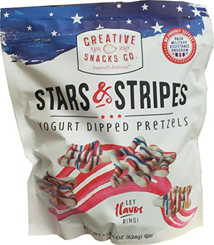 Creative Snacks Yogurt Dipped Pretzels, 624g Bag