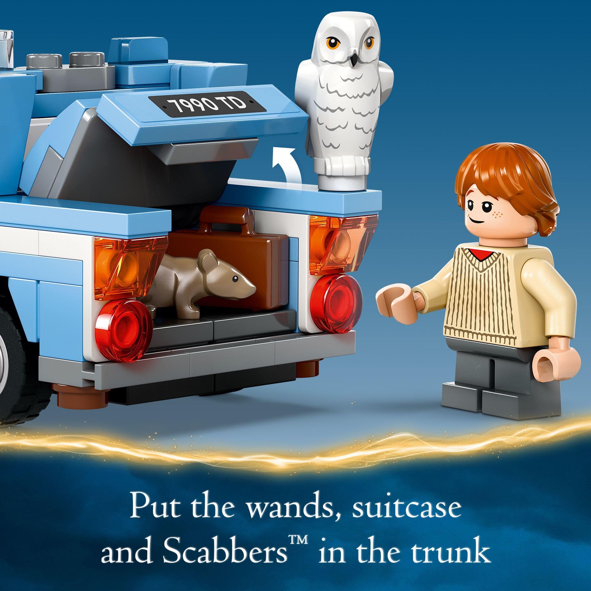 Lego 76424 Harry Potter Flying Ford Anglia 7 años y más juguete bloque de construcción - Imagen 11 de 12