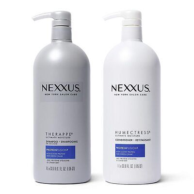 Nexxus Therappe Shampoo & Humectress Conditioner for Dry Hair, 33.8 oz (2-Count)