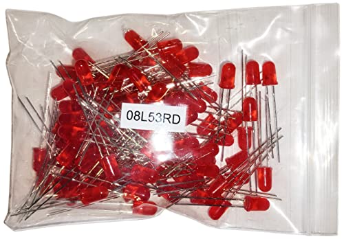 Diffused Lens LEDs, 5mm Diameter Round Bulb, 2-Pin Light Emitting Diodes for ... - Picture 9 of 11