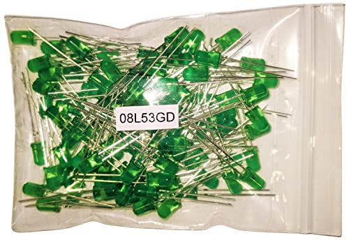 Diffused Lens LEDs, 5mm Diameter Round Bulb, 2-Pin Light Emitting Diodes for ... - Picture 7 of 11