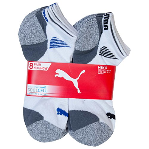 PUMA Men's No Show Socks