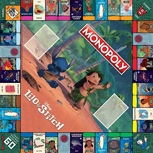 Lilo & Stitch Monopoly Board Game / SEALED New in the Box / USAopoly Hasbro