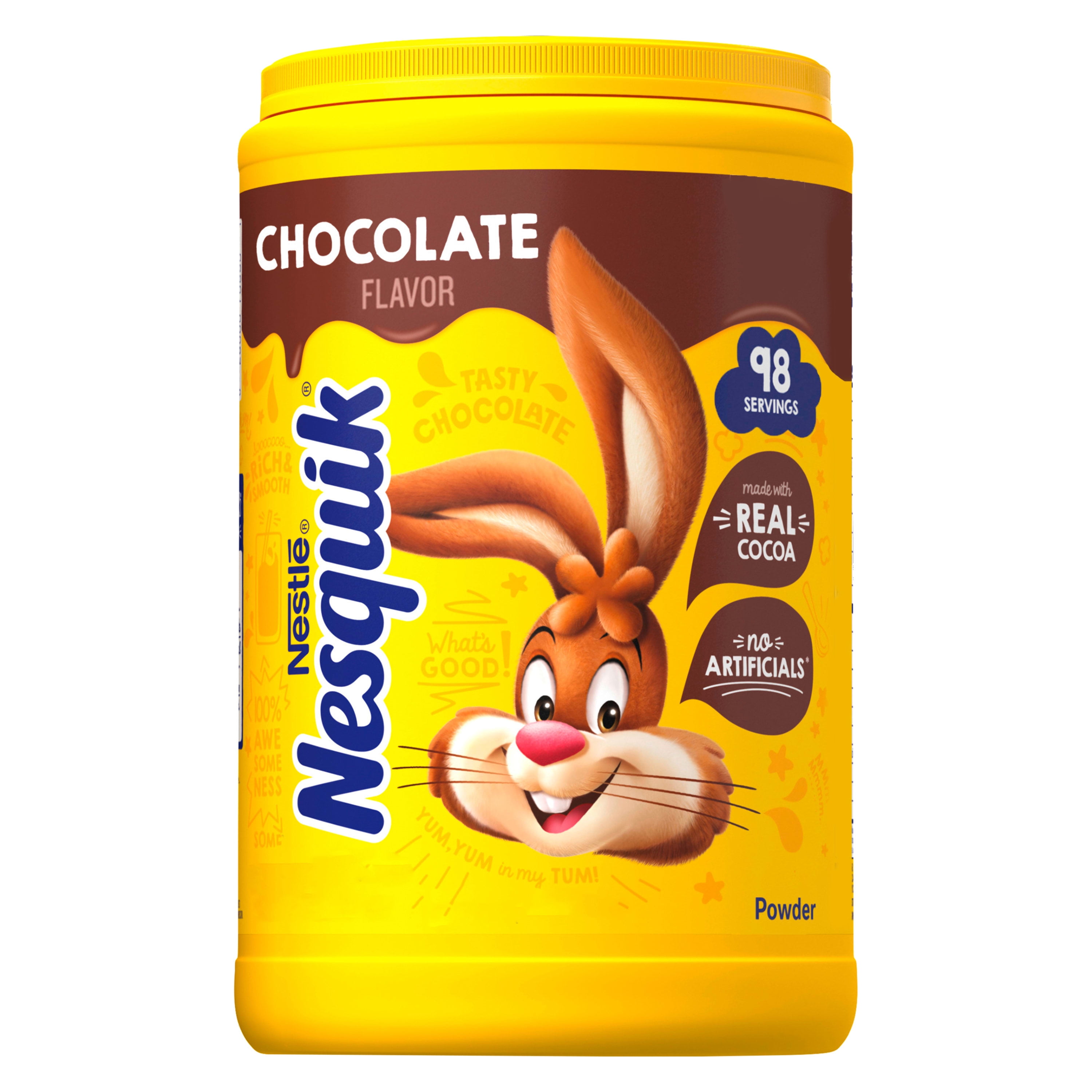 Nesquik Chocolate Powder, 44.9 oz Canister