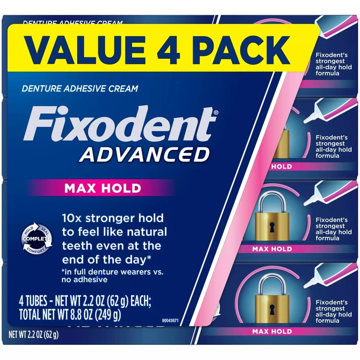 Fixodent Advanced Max Hold Denture Adhesive
