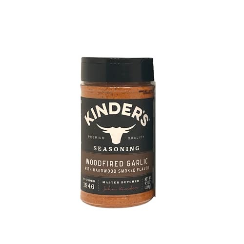 Kinder's Woodfired Garlic Rub Seasoning, 9.5 oz (2-Pack)