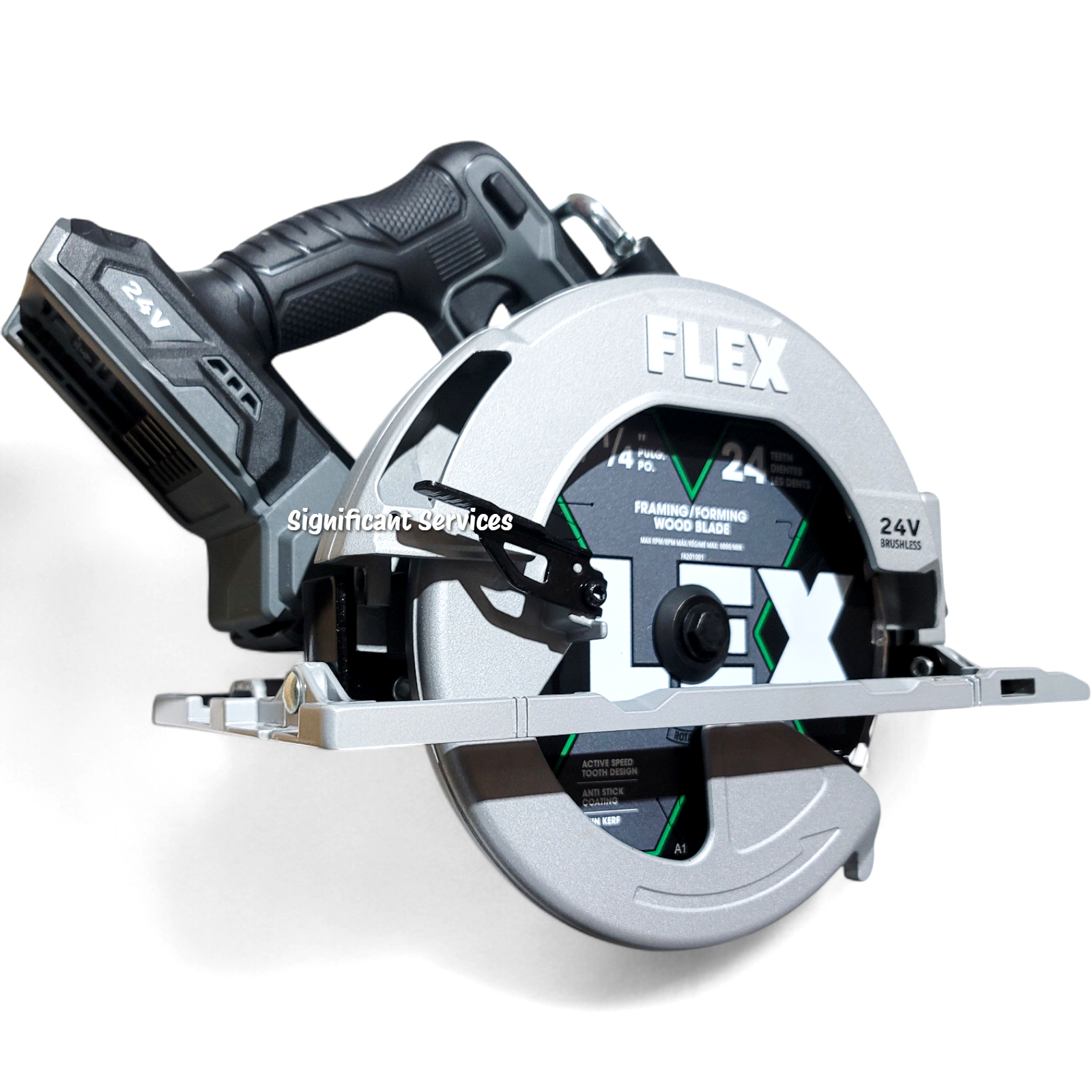 FLEX FX2141-Z 24V Brushless Cordless Li-ion 7-1/4 Battery Circular