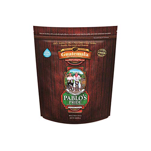 Pablo's Pride Dark Roast Whole Bean Coffee, Guatemala