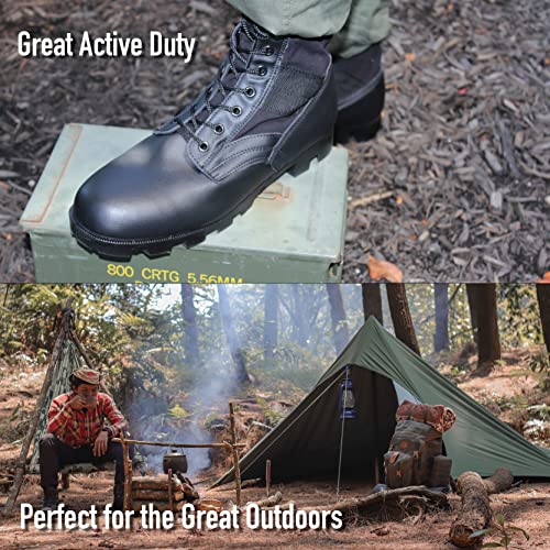 Rothco GI Style Military Jungle Black Boots - 5081 - R - 5 detailed image 6
