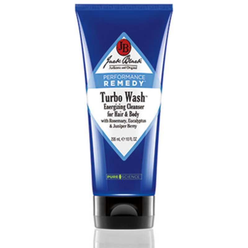 Jack Black Turbo Wash Energizing Cleanser for Body & Hair, 10 oz