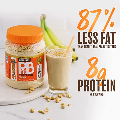 PBfit All-Natural Peanut Butter Powder, 30 oz