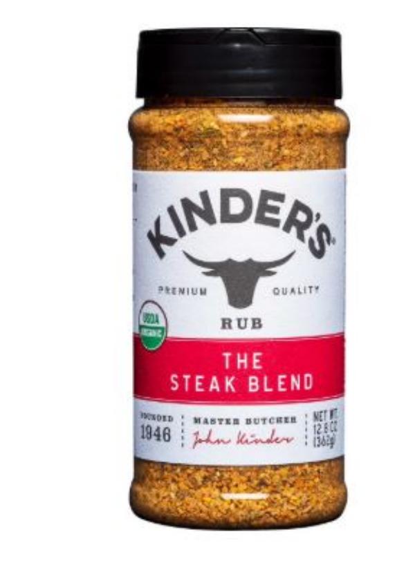 Kinder's Organic The Steak Blend Seasoning Rub, 12.8 oz