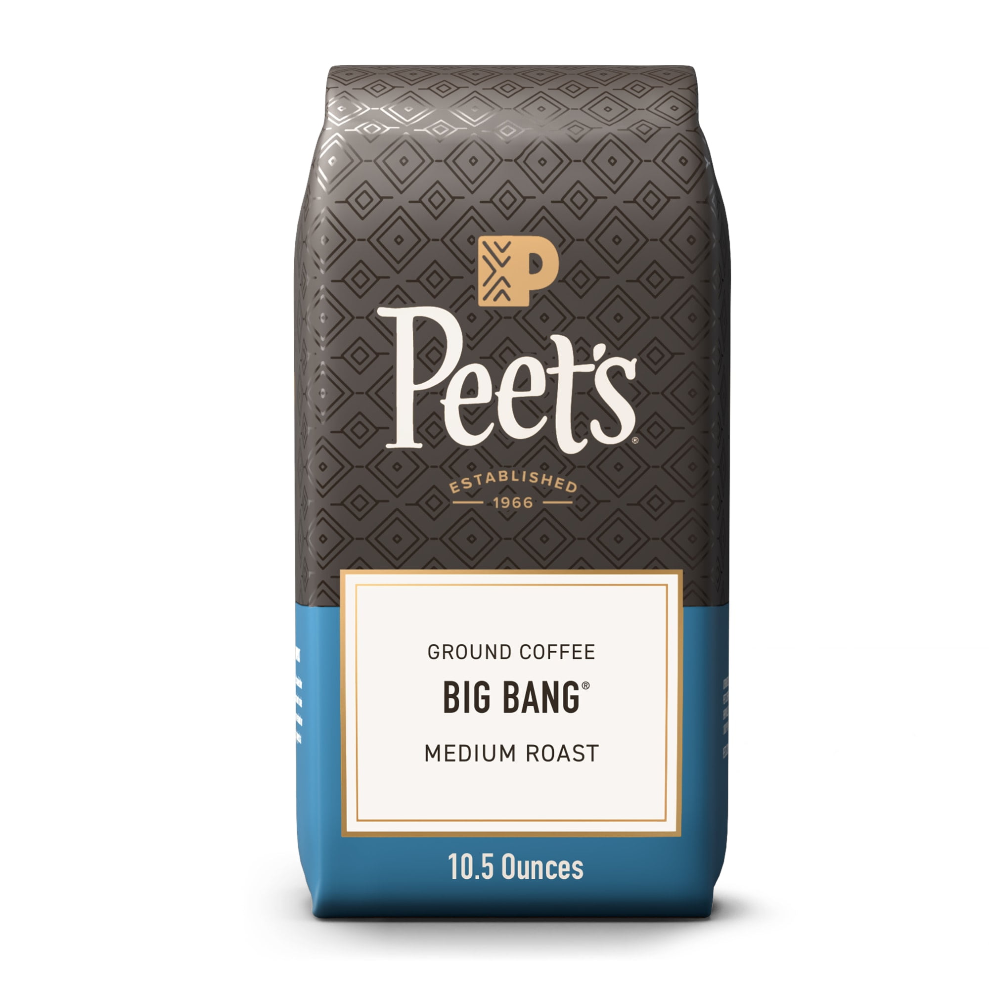 Peet's Coffee Big Bang Medium Roast Ground Coffee, 100% Arabica (10.5 oz)