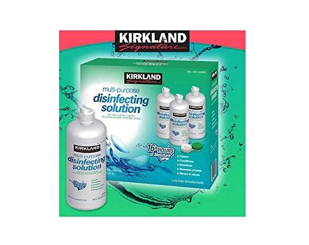 Kirkland Signature Multi-Purpose Contact Lens Solution, 3-Pack