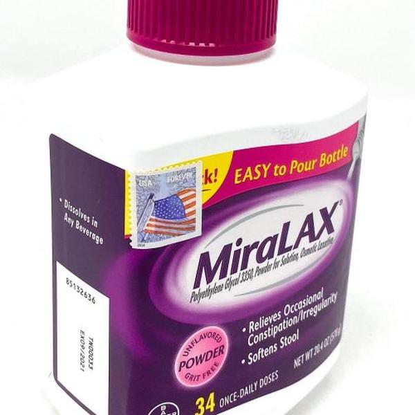 MiraLAX Osmotic Laxative Powder, 34 Doses, 20.4 oz