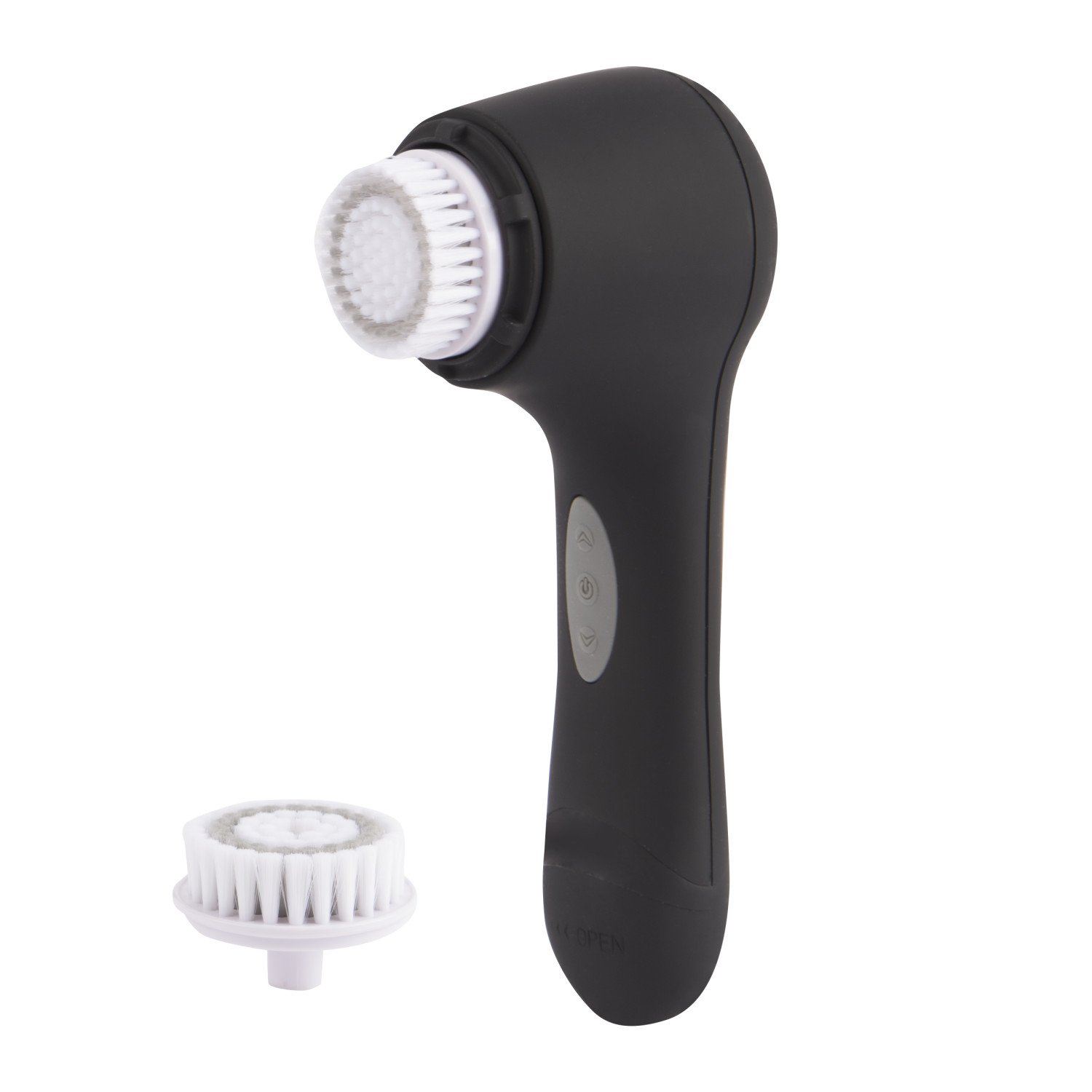 Vivitar PG7000 Portable Facial Cleansing Brush for Sensitive Skin, Black