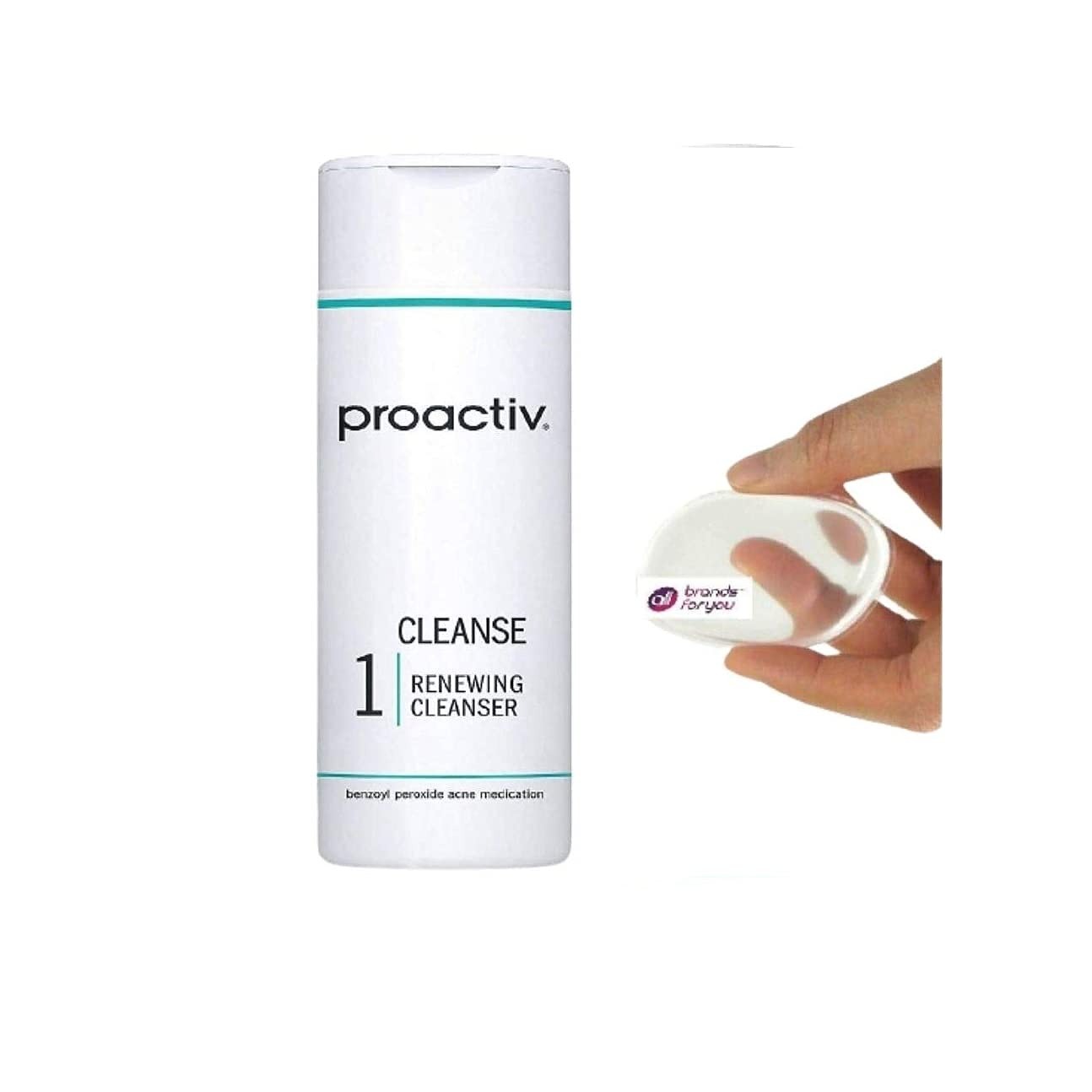 Proactive Step 1 Acne Cleanser with Exfoliating Beads, 4 oz + Sponge (60-Day Supply)
