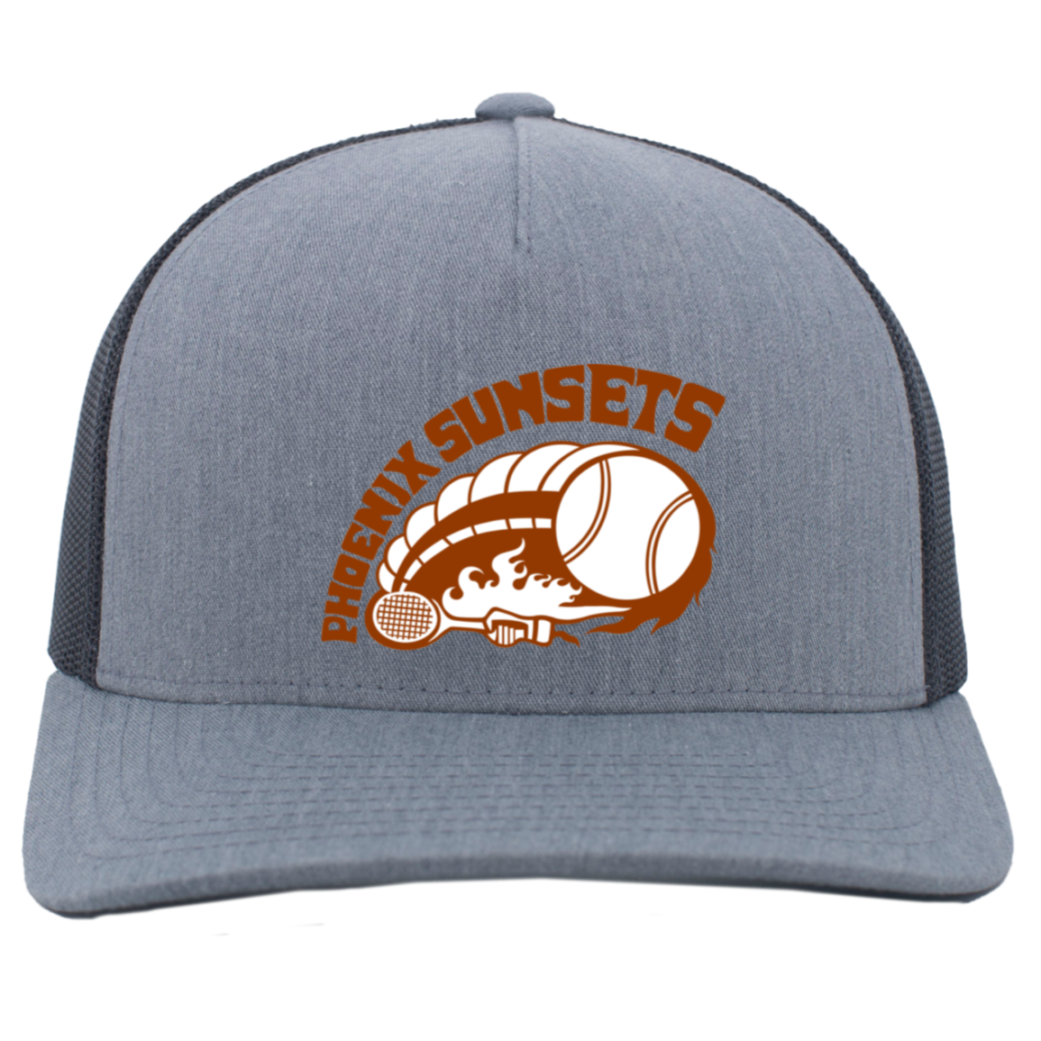 Phoenix Sunsets Trucker Snapback Cap 5-Panel | WTT Tennis Hat