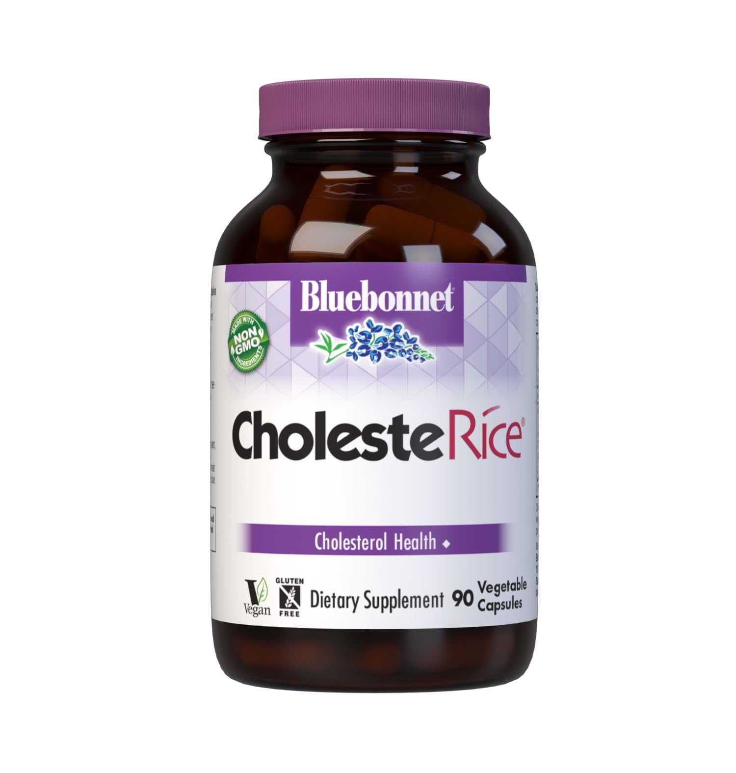Bluebonnet CholesteRice, Red Yeast Rice Complex, 90 Caps