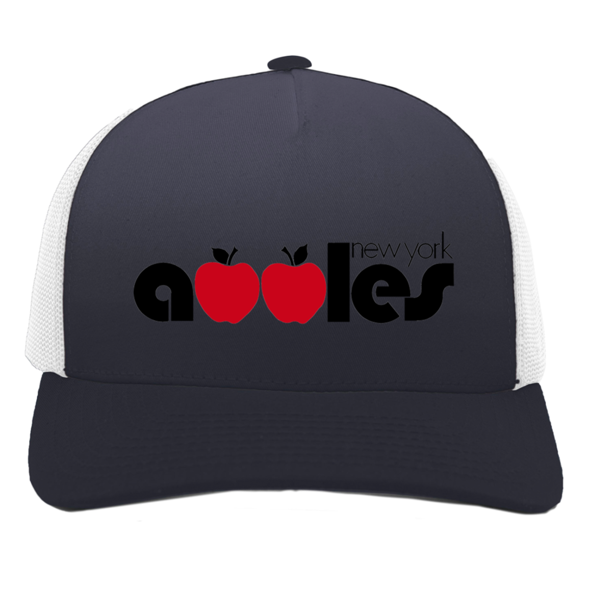 New York Apples Trucker Snapback Cap 5-Panel | WTT Tennis Hat