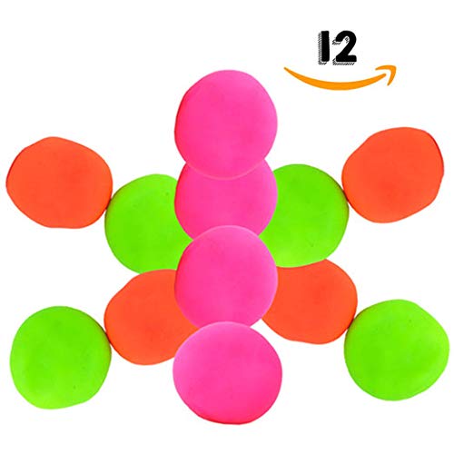 Squishy Stretch Stress Balls for Kids, 12 Pack