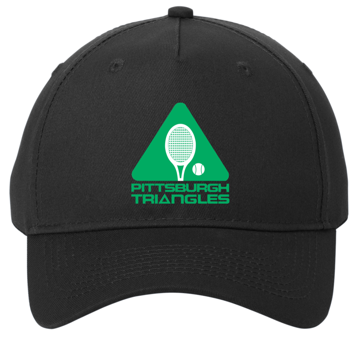 Pittsburgh Triangles Twill Cap 5-Panel | WTT Tennis Hat