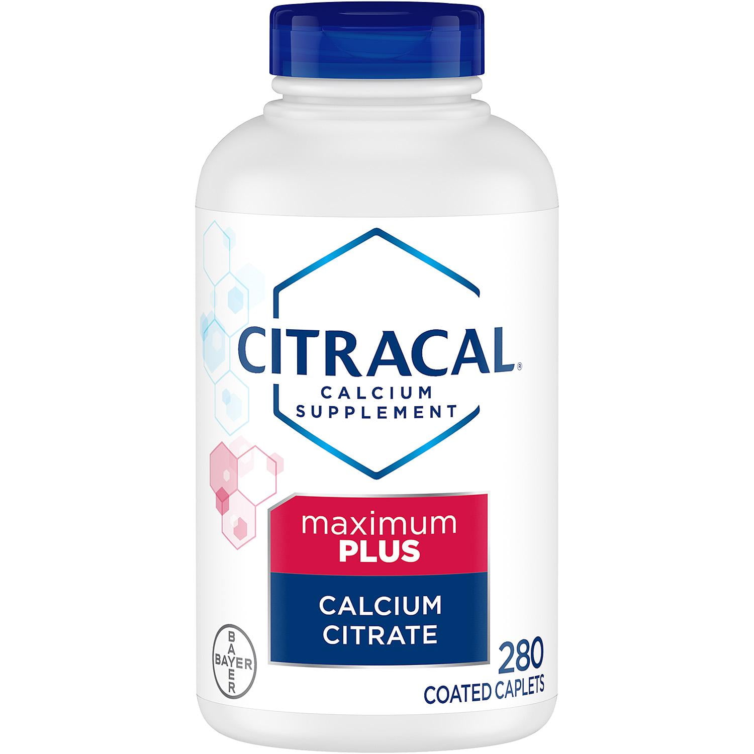Citracal Maximum Plus Calcium Citrate + D3 Caplets (280 Count)