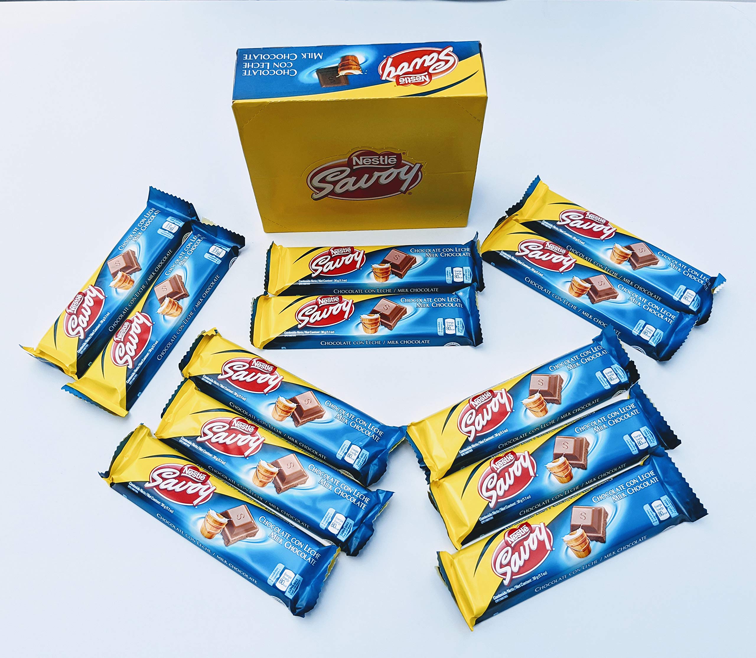 Milk Chocolate Bars, 30g (12-Pack)