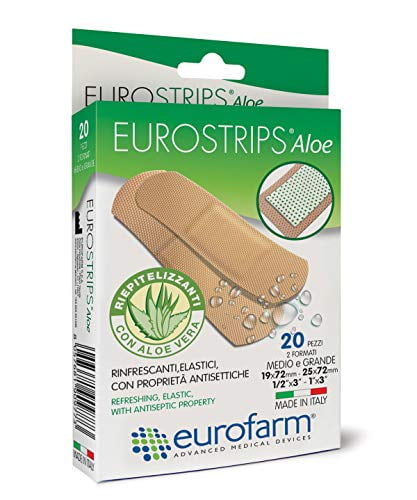 Eurostrips Aloe Vera Adhesive Bandages
