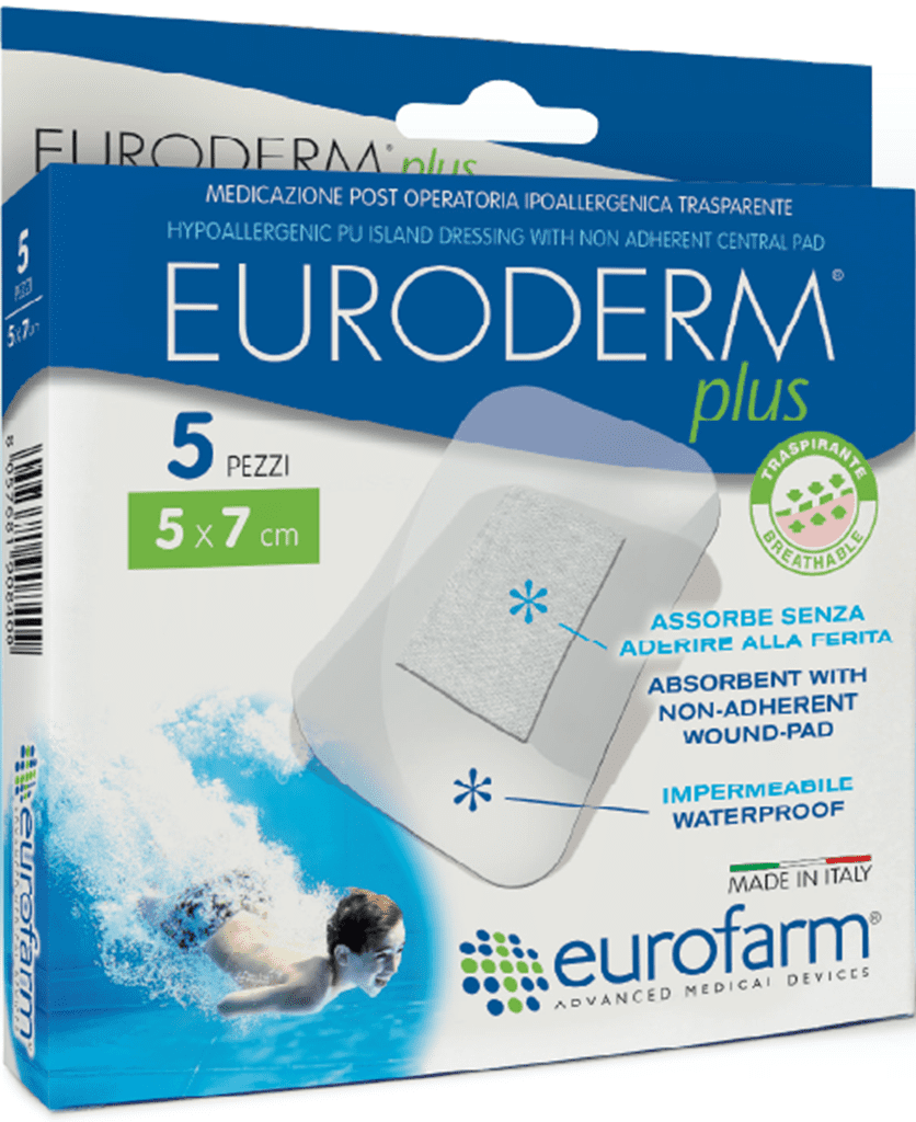 Euroderm Plus Transparent Adhesive Wound Dressing