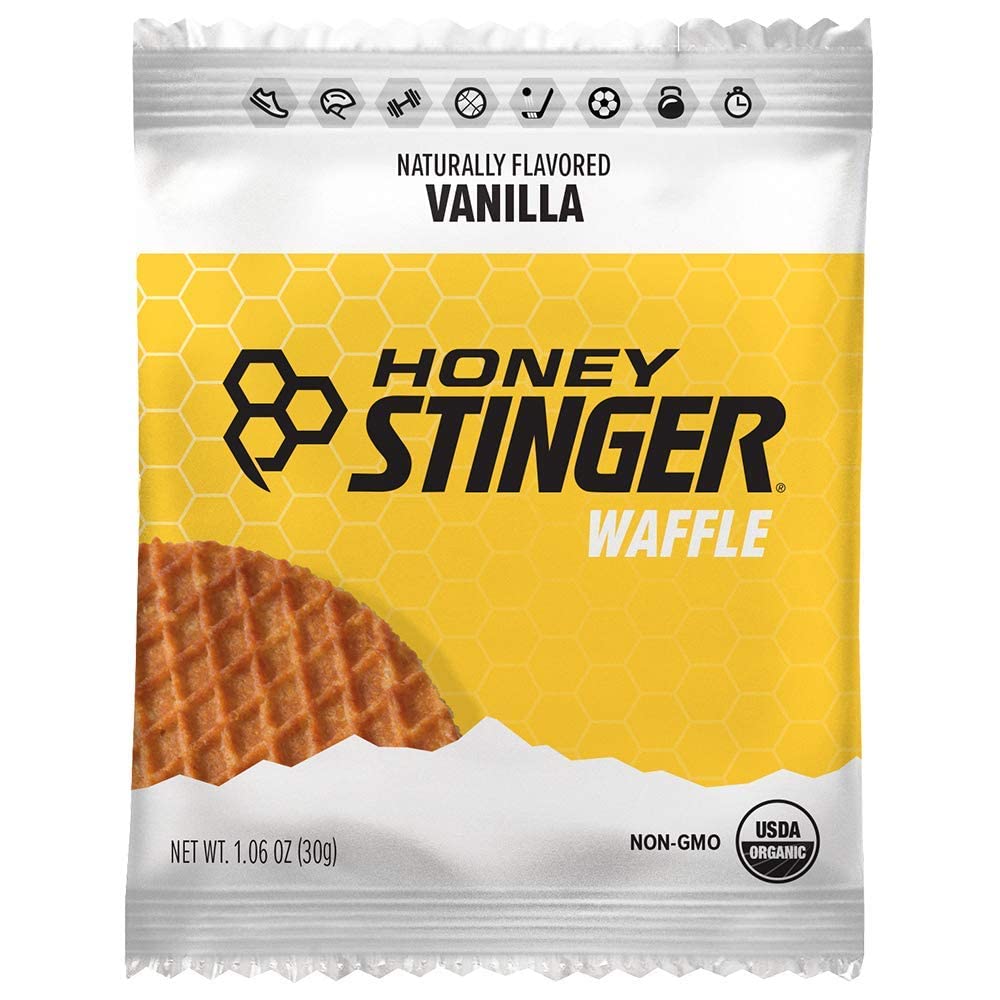 Honey Stinger Vanilla Energy Waffles, 16-Pack