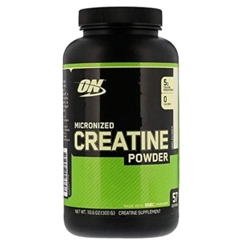 Optimum Nutrition Micronized Creatine Monohydrate Powder, Unflavored, 10.6 oz