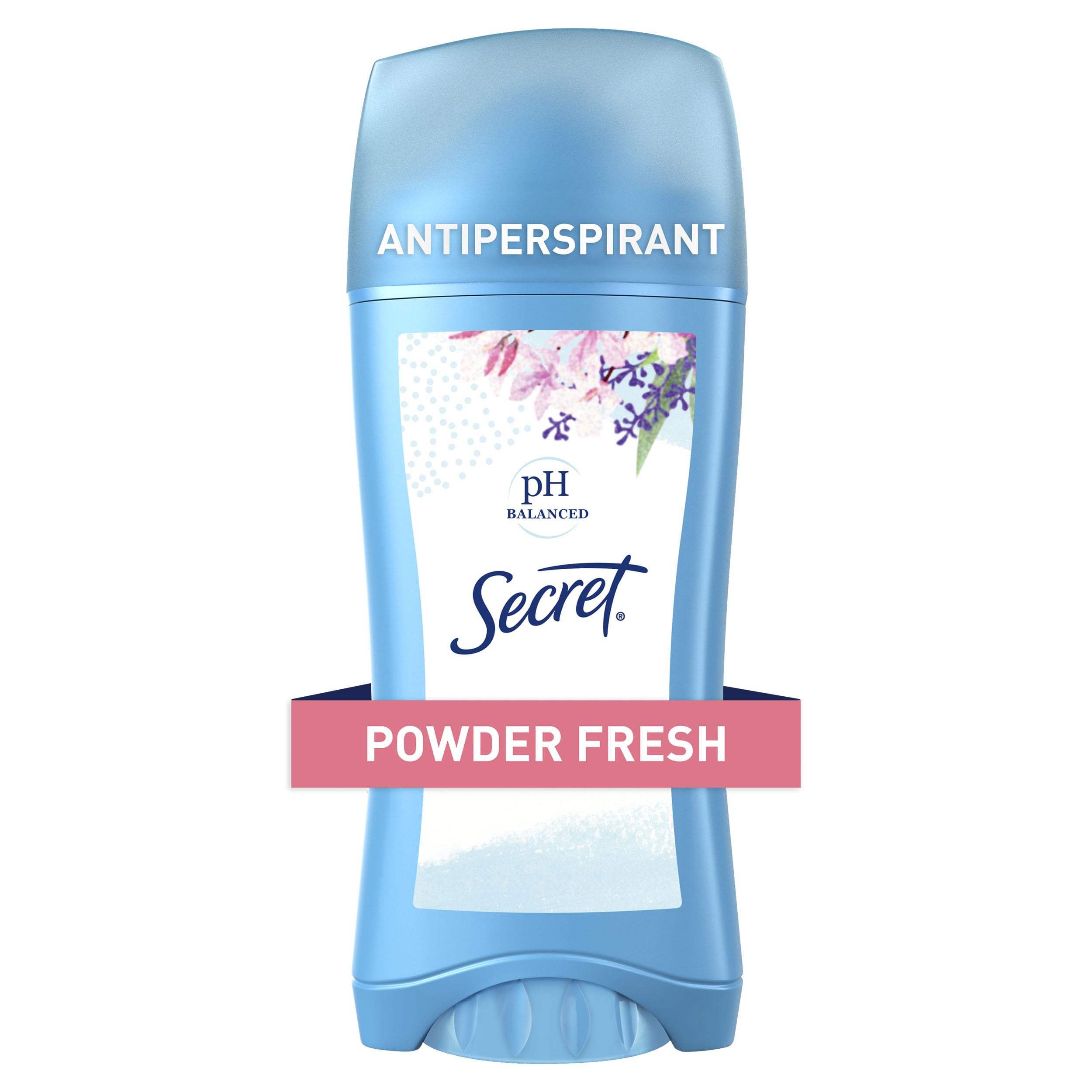 Secret Invisible Solid Antiperspirant Deodorant for Women, Powder Fresh, 2.1 oz