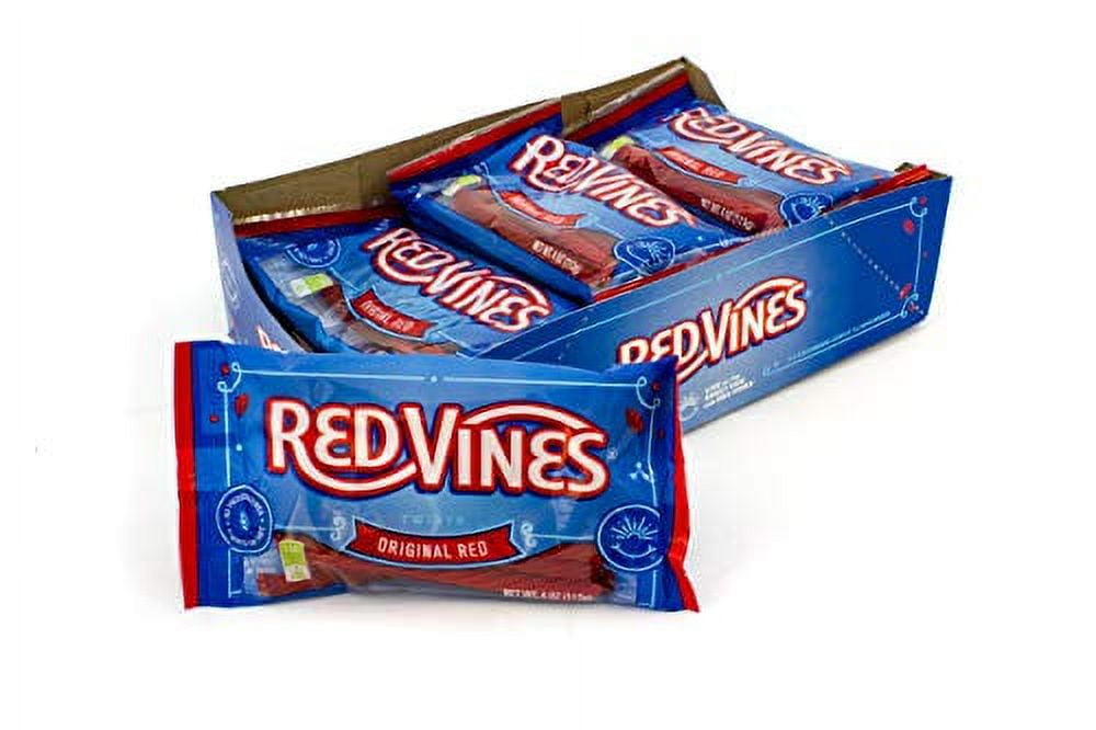 Red Vines Original Red Licorice Twists, 4 oz (12-Pack)