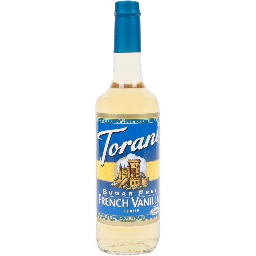 Torani Sugar Free French Vanilla Syrup, 25.4 oz