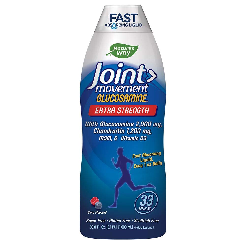 Wellesse Joint Movement Liquid Glucosamine with Chondroitin & MSM, 2-Pack